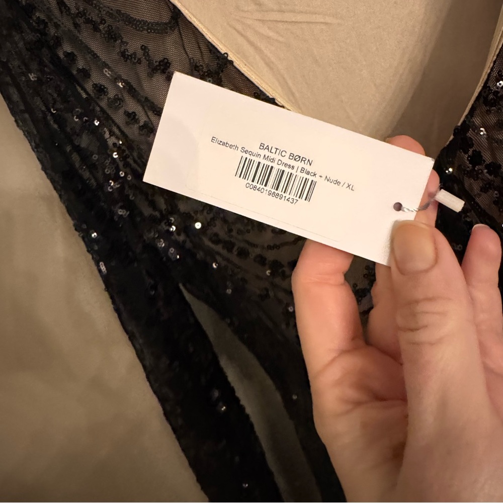 BALTIC BORN Elizabeth Sequin Midi Dress - Picture 7 of 8